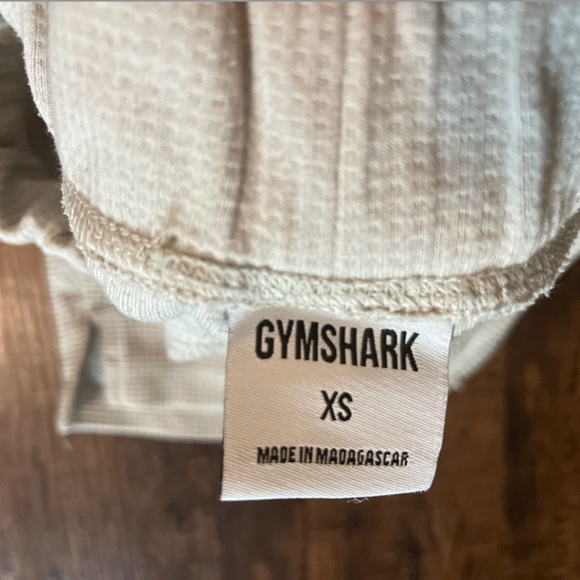 🤎 Gymshark Waffle Lounge Shorts — Women’s XS (Brown / Taupe) - Picture 3 of 3